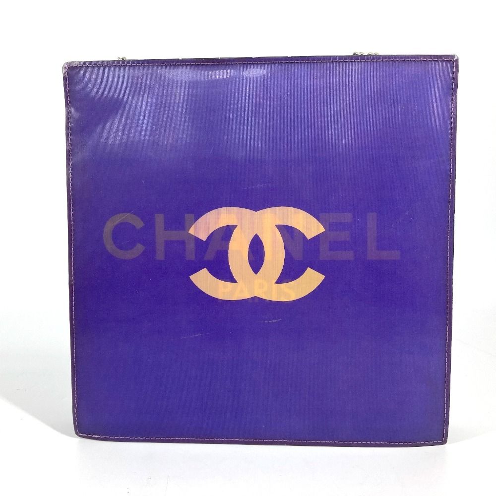CHANEL シャネル ショルダーバッグ CC ココマーク PVC/レザー