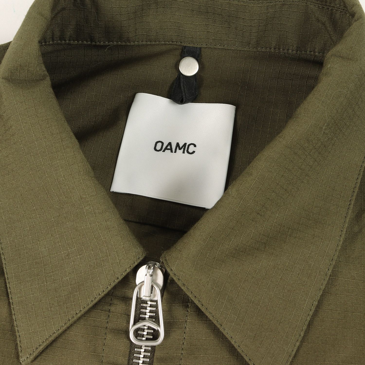 美品 OAMC シャツ サイズ:S 24SS リップストップ コットン