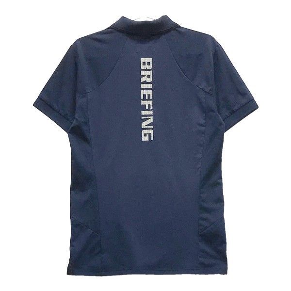 ブリーフィング　ノースリーブ　ポロシャツ ネイビー sサイズ BRIEFING ネイビー ポロシャツ s（BRIEFING GOLF ブリーフィング