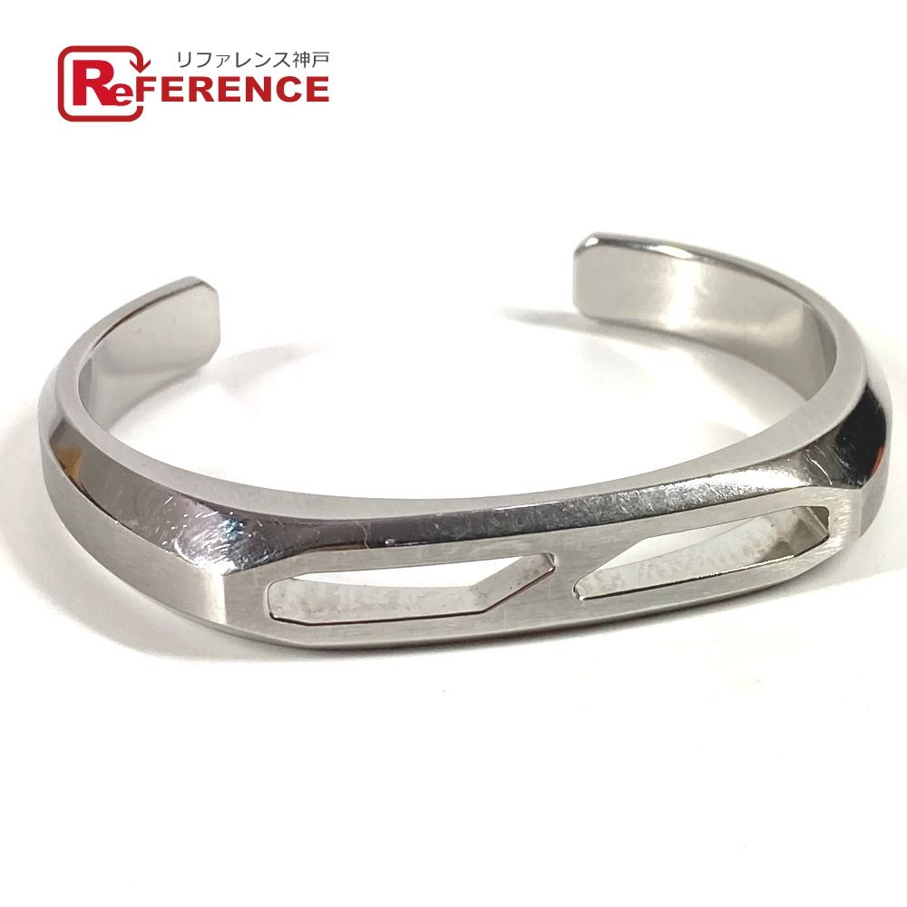 HERMES エルメス バングル Delta デルタ カフ バングル SS シルバー