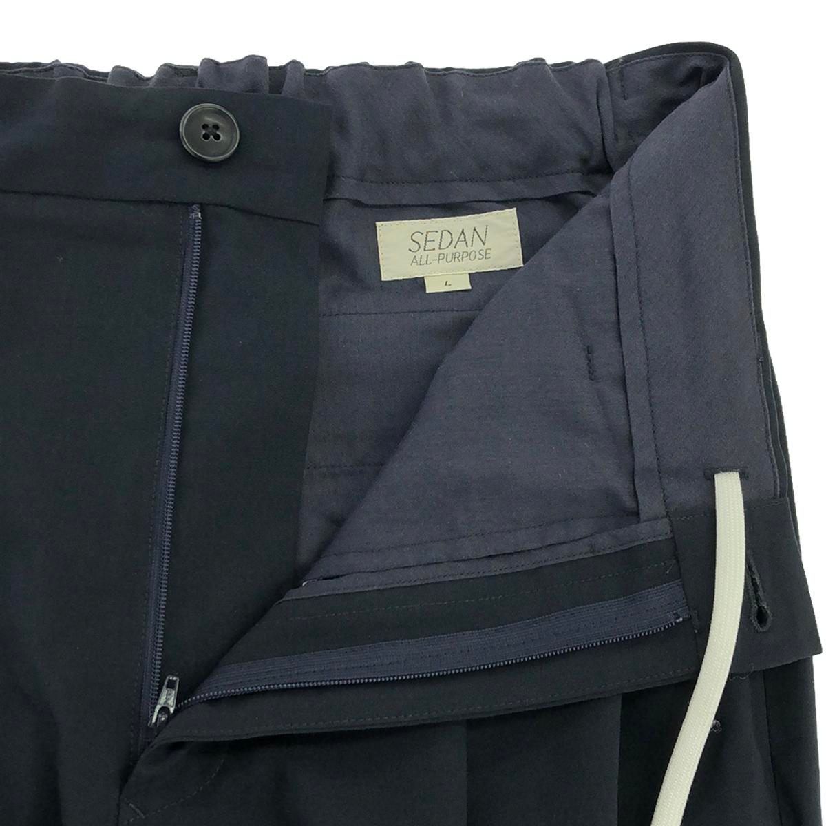 ぽ*ん様 【未使用】セダンオールパーパス　スラックス SEDAN ALL-PURPOSE - セダンオールパーパスFW23 Tech Wool Over Pants