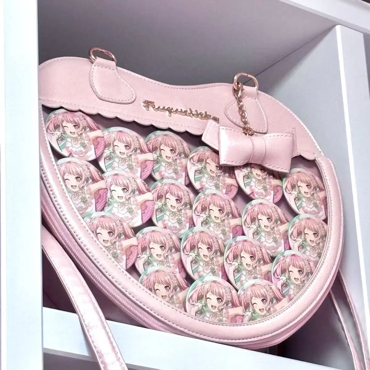 バンドリ 丸山彩缶バッジ痛バ