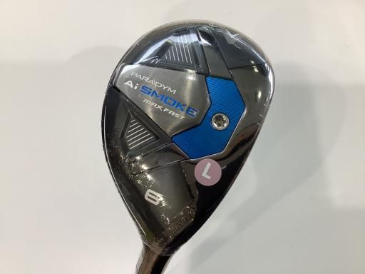 キャロウェイ PARADYM Ai SMOKE MAX FAST U6 レディース ユーティリティ UT ELDIO 40 for CW Ai SMOKE UT フレックスL レディース 女性用 右利き 右用 Nランク ゴルフクラブ