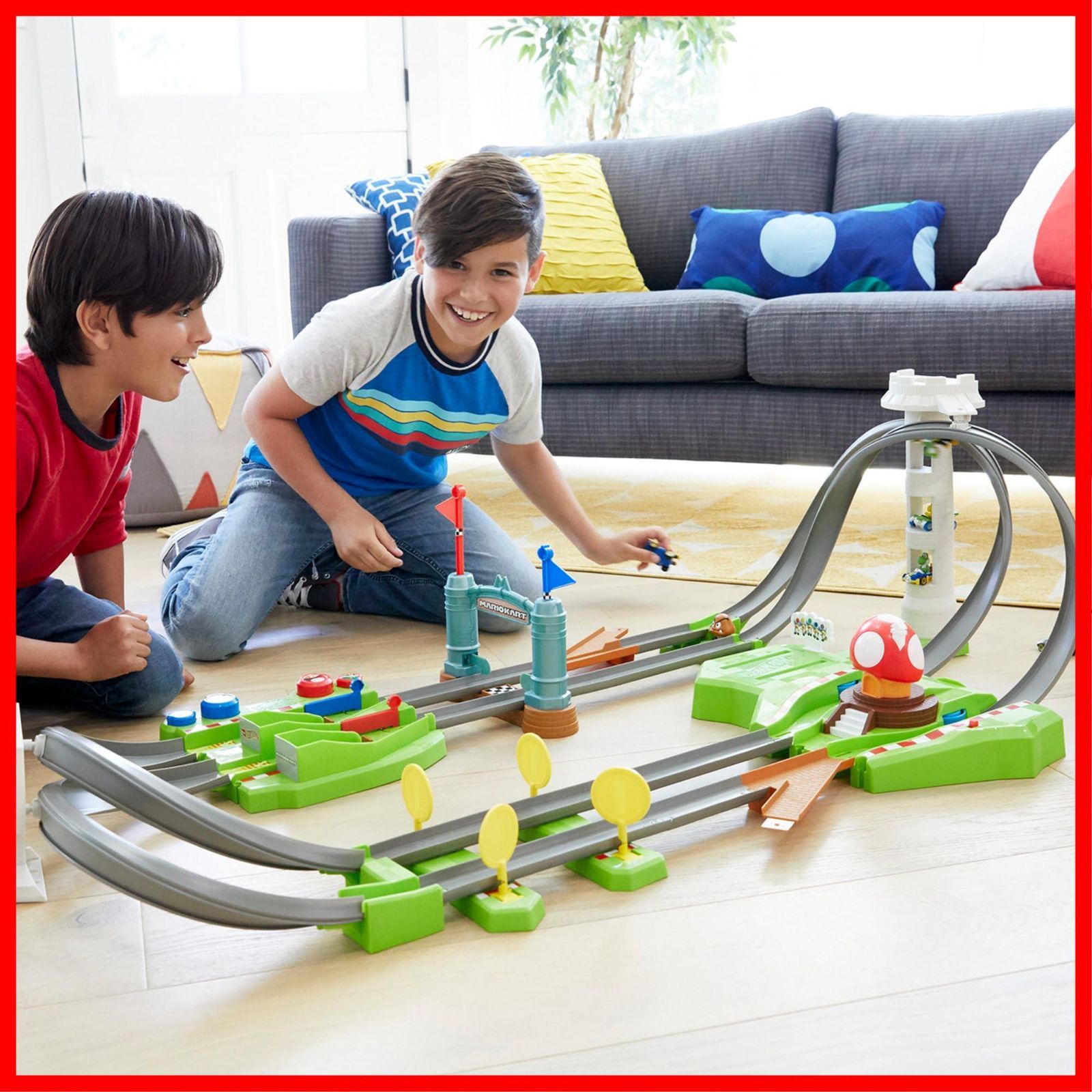 人気商品】ホットウィール マリオカート サーキット トラック