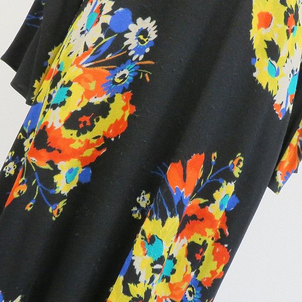 エトロ ETRO 46 イタリア製 ヴィンテージ ワンピース ロング 花