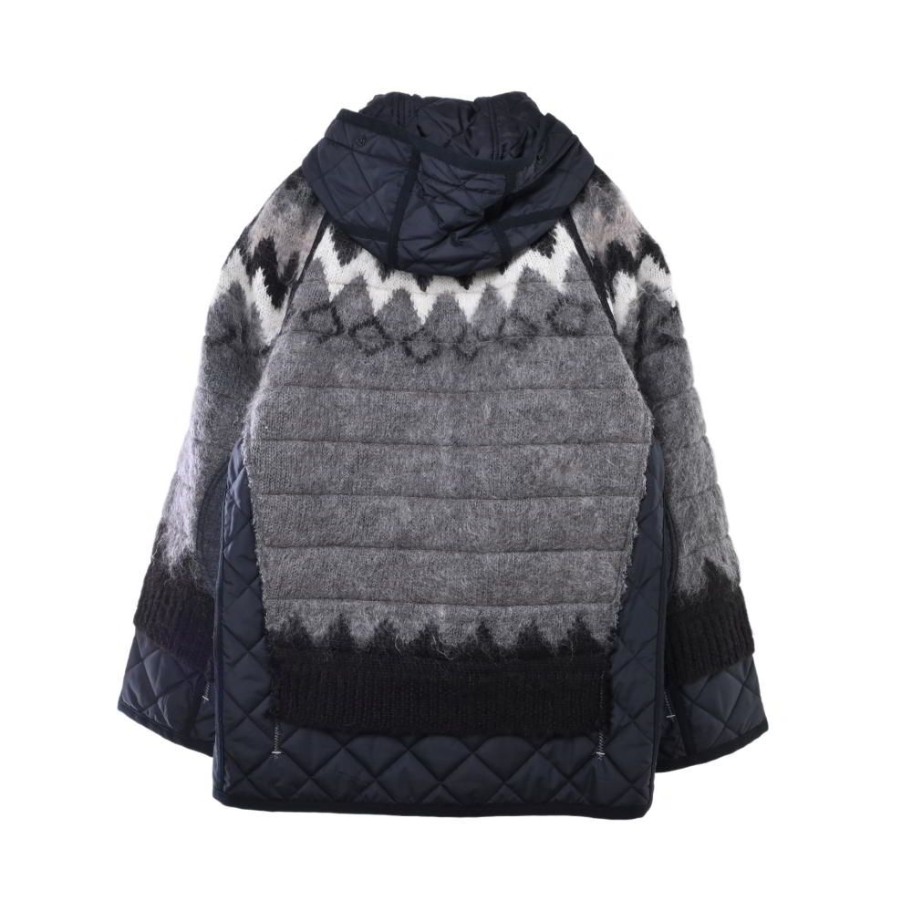 JUNYA WATANABE コムデギャルソン キルティングドッキングジャケット JUNYA WATANABE COMME des GARCONS 再構築 ドッキング キルティング