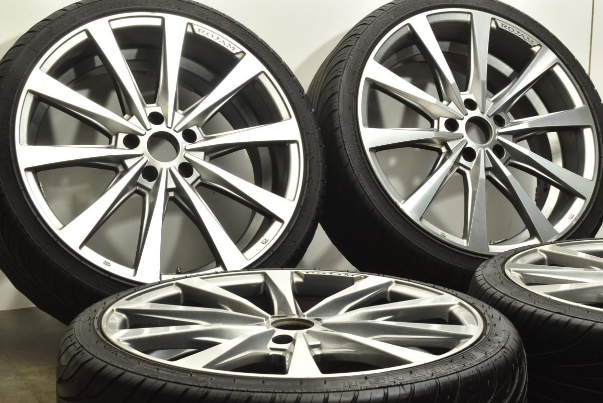 カスタム用に】ロジャム スレイヴ 19in 7.5J +50 PCD114.3 ナンカン 