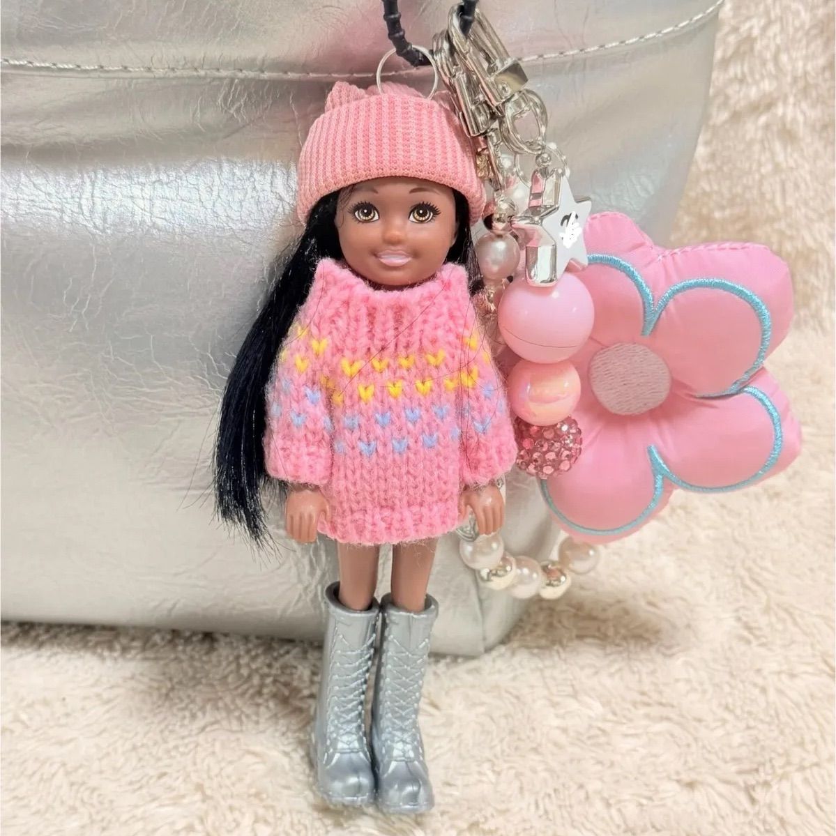 Barbie❤️バービーキーホルダー☆バービーバッグチャーム