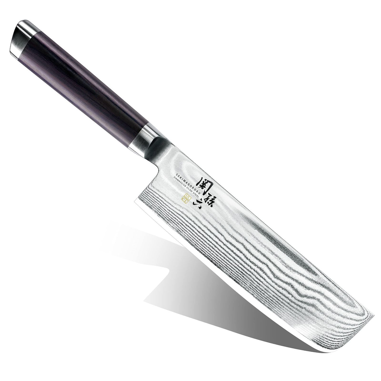 在庫処分 菜切り包丁 関孫六 ダマスカス KAI 165mm 菜切 貝印 日本製 AE5206