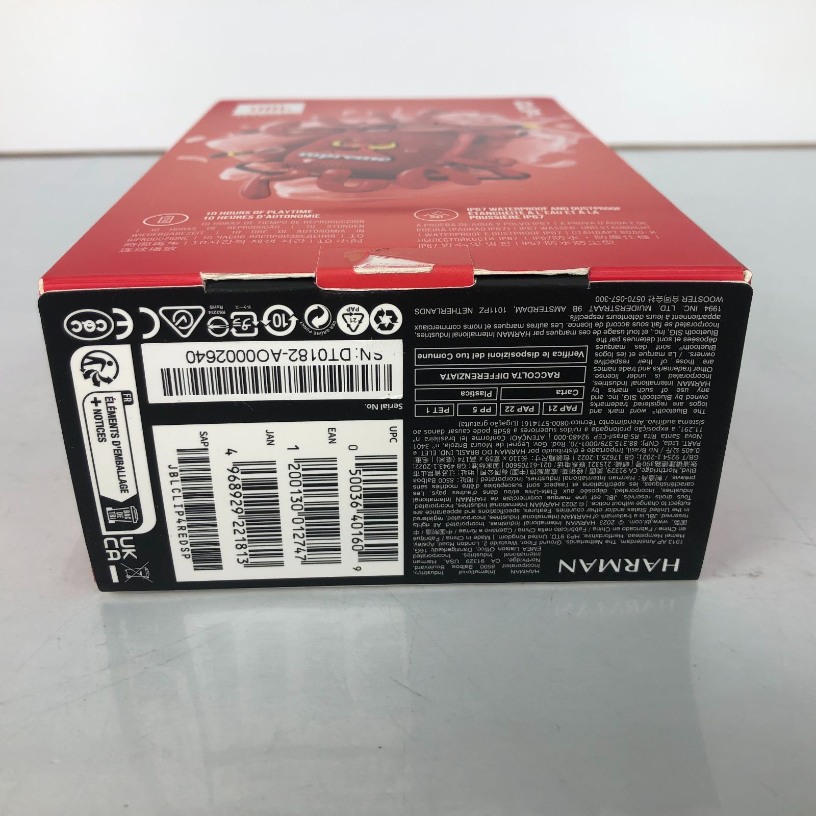Supreme Toy Machine JBL Clip Red シュプリーム トイ マシーン Supreme Toy Machine JBL Clip Red シュプリーム トイ マシーン