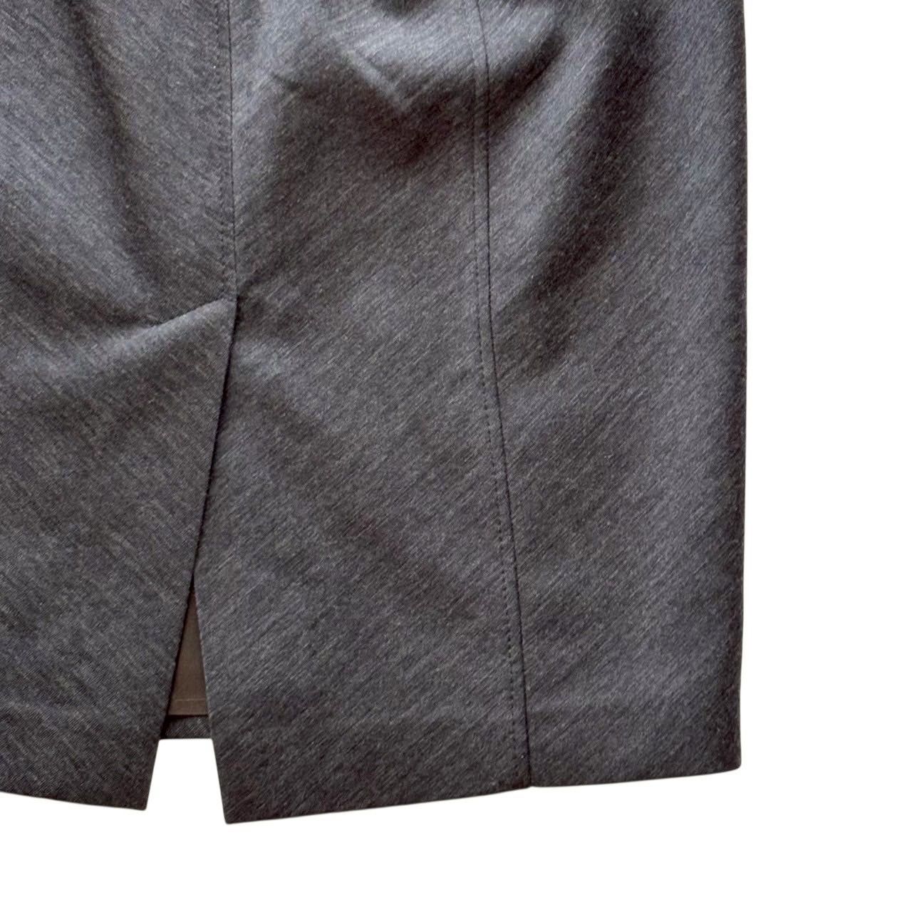 BRUNELLO CUCINELLI ブルネロクチネリ タイトスカート グレー 膝丈