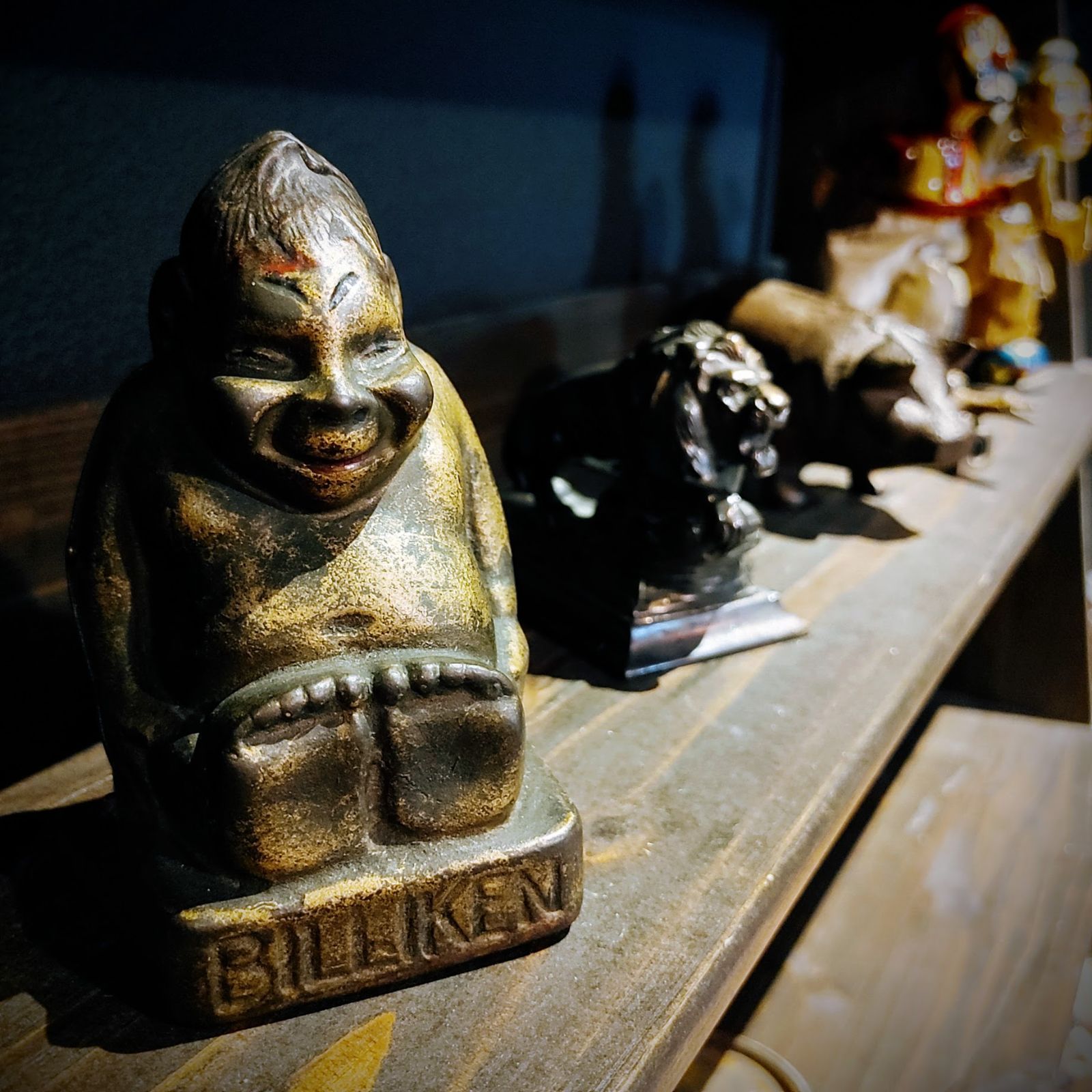 ☆現品限り☆ 1910's アンティーク BILLIKEN ビリケン アイアン - メルカリ