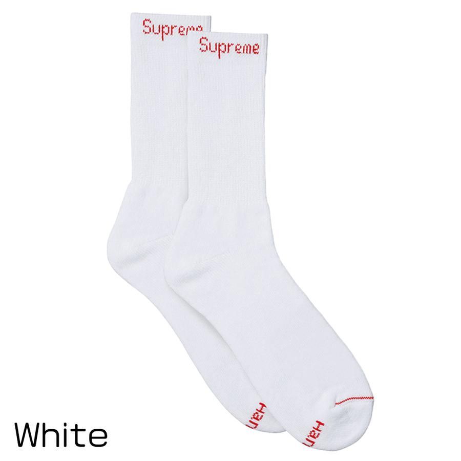 3600000010008 ☆送料無料☆ 正規品 シュプリーム Supreme Hanes Crew Socks 1足 バラ売り ヘインズ ソックス  靴下 メンズ レディース ユニセックス ブラック ホワイト レッド 本物[衣類] - メルカリ