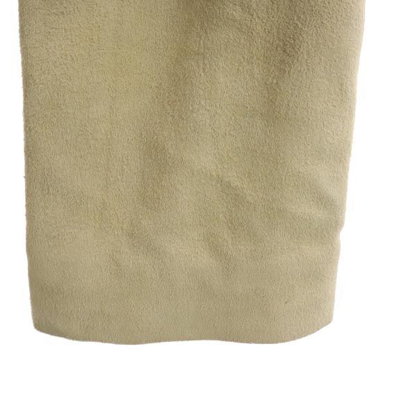 ロンハーマン ロング ラム レザーコート XS ベージュ Ron Herman 羊革