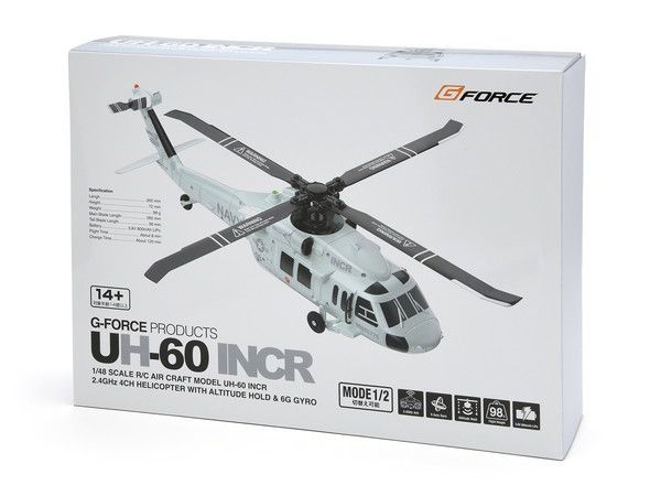 新品 ジーフォース UH-60 INCR RTFセット 1/48スケール 本体重量