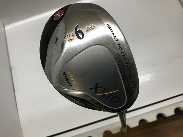 ★レディース★ XXIO U6 ユーティリティクラブ 24度 Lフレックス ☆XXIO ☆ゼクシオレディース ☆ユーティリティー ☆Lフレックス