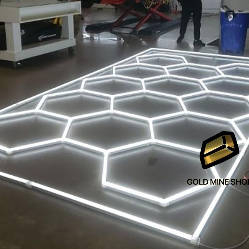 プロの自動車美容ハニカム ライト/ガレージ照明 Led 天井六角 プロの自動車美容ハニカム ライト/ガレージ照明 Led 天井六角