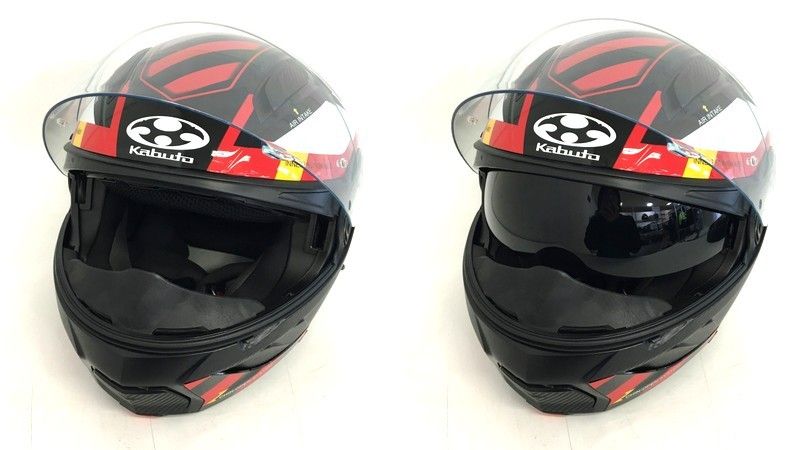 OGK KABUTO オージーケーカブト RYUKI ALEAT システムヘルメット 除菌消臭済 レッド オートバイ ツーリング ライディング バイカー バイク用品 TA3359