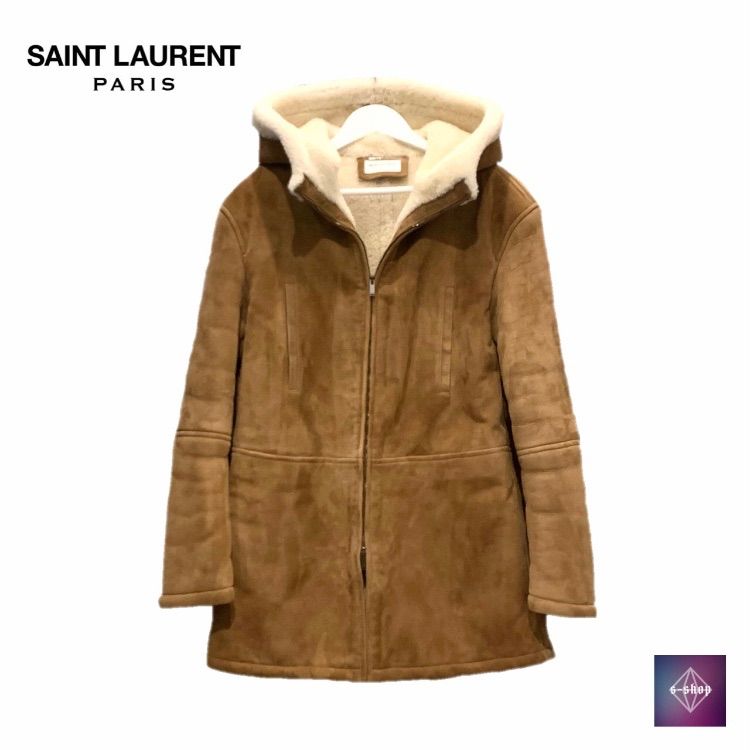 極美品】 SAINT LAURENT サンローラン ムートン コート ジャケット