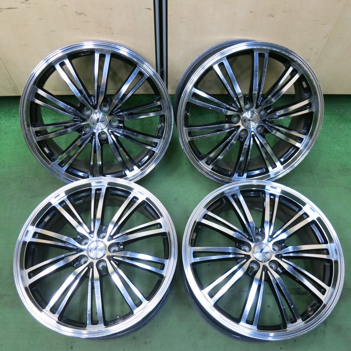 ▽975 Weds Leonis プリウス等 18インチ アルミホイール 215/45R18