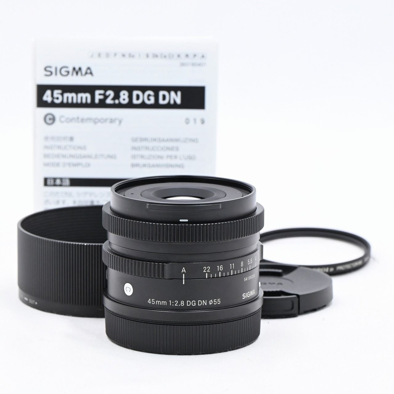 シグマ SIGMA 45mm F2.8 DG DN Contemporary Lマウント用 交換レンズ