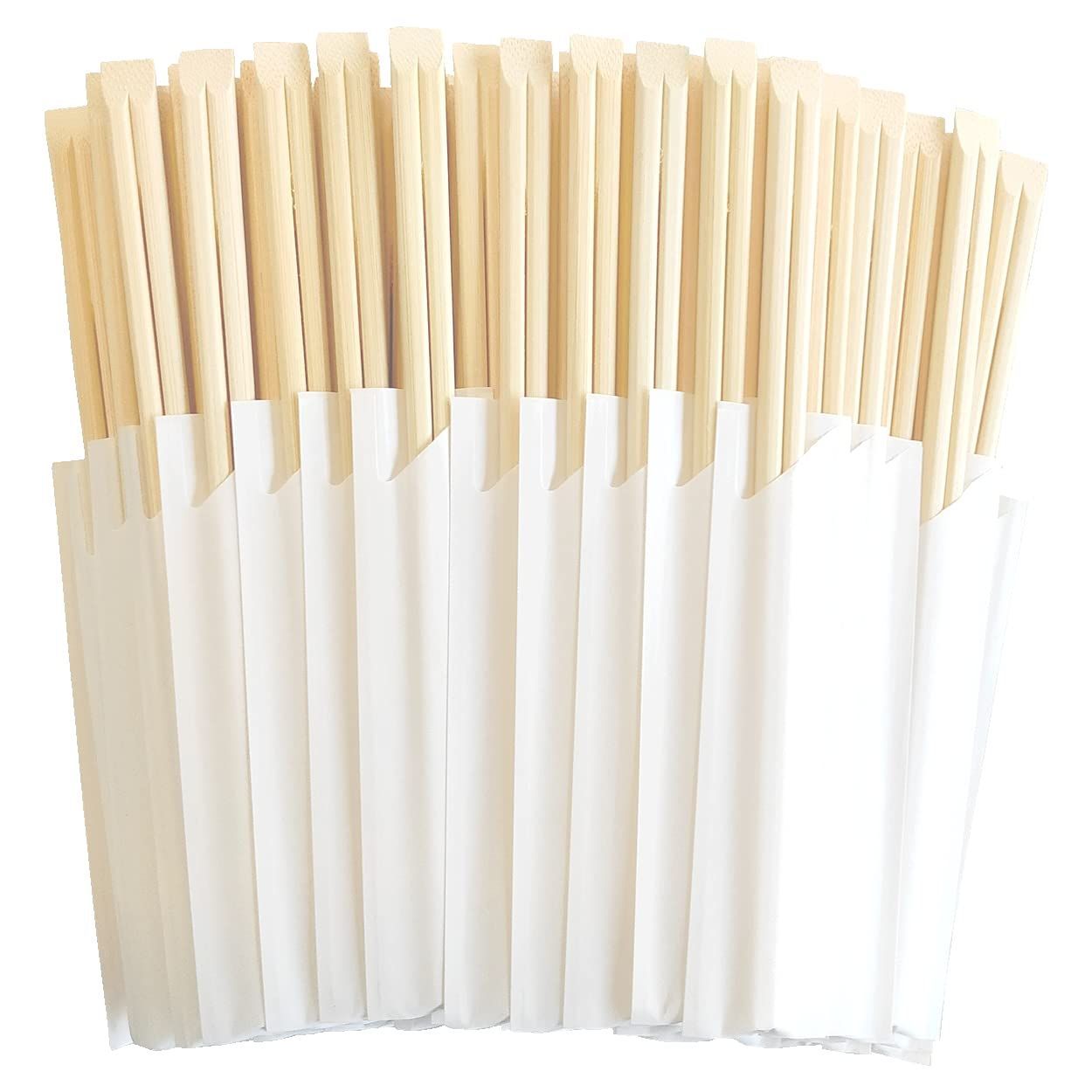 岩井産業 割り箸 竹 天削箸 21cm 1000膳 （100膳×10パック）白無地 箸袋入 業務用