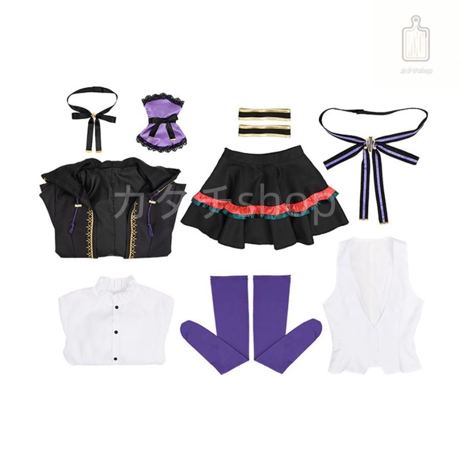 全品本物! プロジェクトセカイ カラフルステージ! Vivid BAD SQUAD プロセカ ビビバス 白石 杏 風 コスプレ衣装 イベント 演出服 変装 二次会 COS Cos