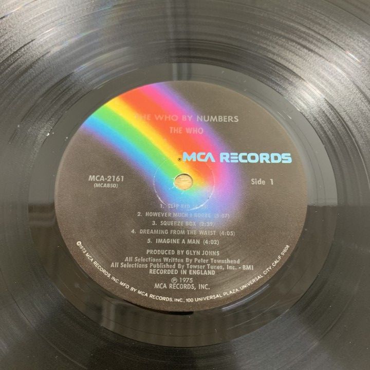 THE WHO  レコード　MCA Records The Who “Who's Last” 2LP/MCA MCA2-8018 (EX) Gatefold 1984 | eBay