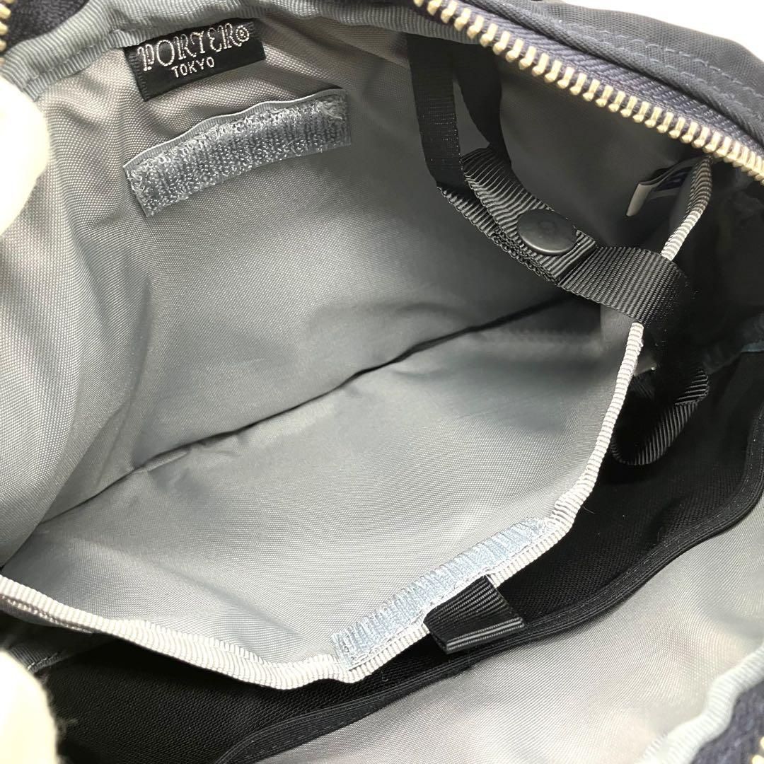 良品 1924 PORTER LIFT ショルダーバッグ ナイロン ネイビー