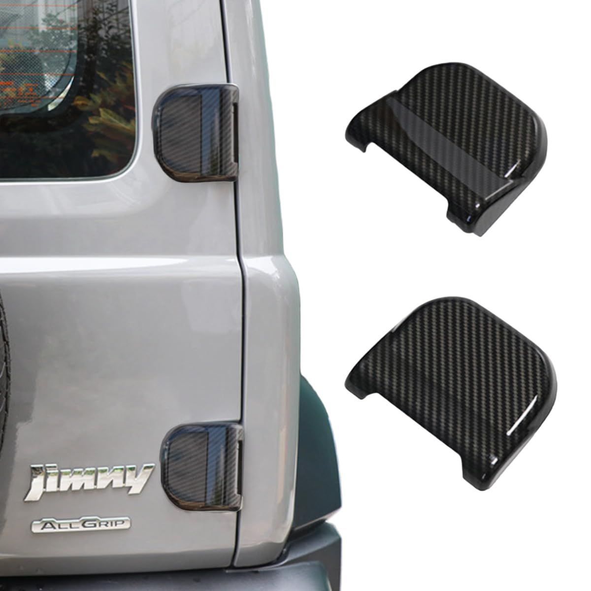 在庫処分】カーボン 2点セット アクセサリー JB74適用 JB64 jimny テールゲートヒンジカバー ジムニー スズキ HapiChil -  メルカリ