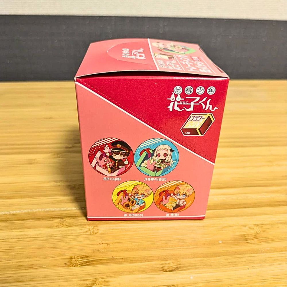 【カバー付き】地縛少年花子くん　トレーディング缶バッチ　花子くん 地縛少年花子くんトレーディング缶バッジ フラワーボックス 8個