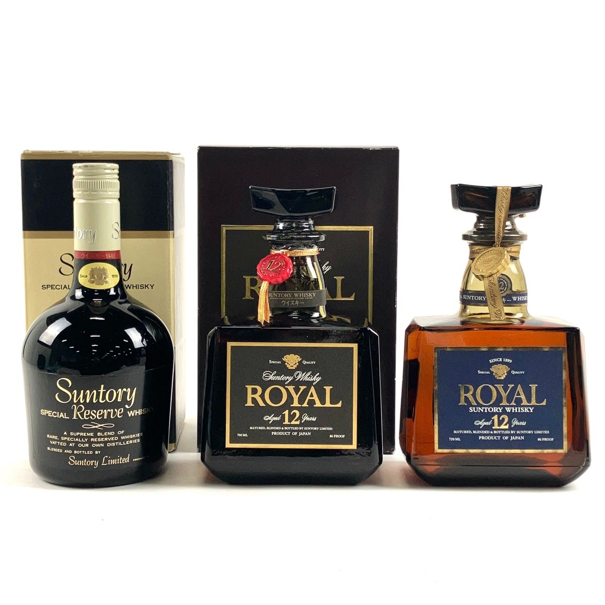 サントリーウイスキーローヤル12年 3本セット 【公式通販】
