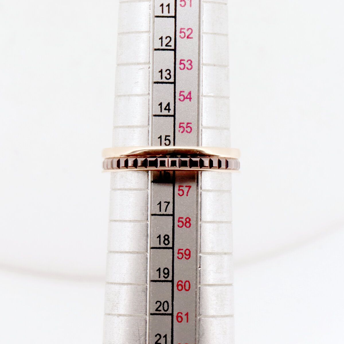 ブシュロン キャトル クラシック リング 指輪 15.5号 K18PG(18金  