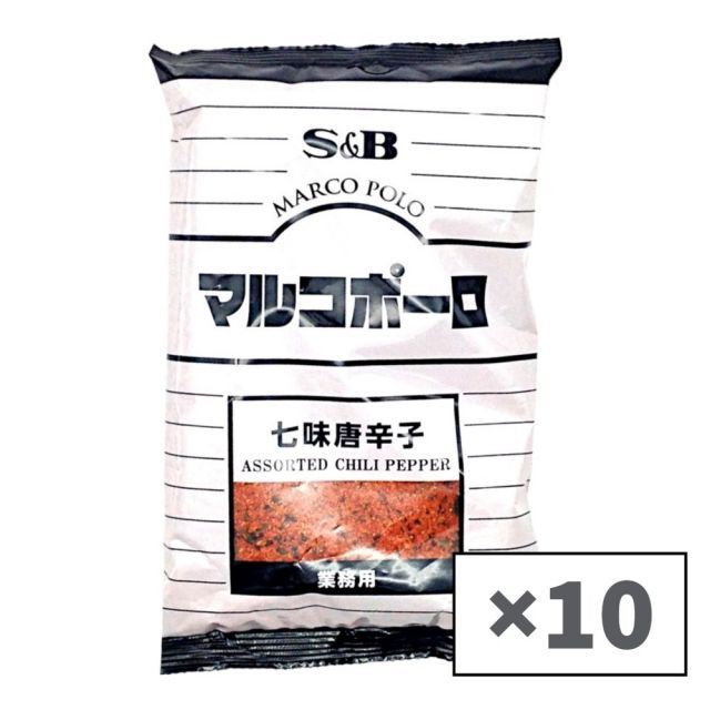 七味唐辛子 マルコポーロ 業務用 スパイス 詰め替え エスビー食品 300ｇ×10袋 メルカリ