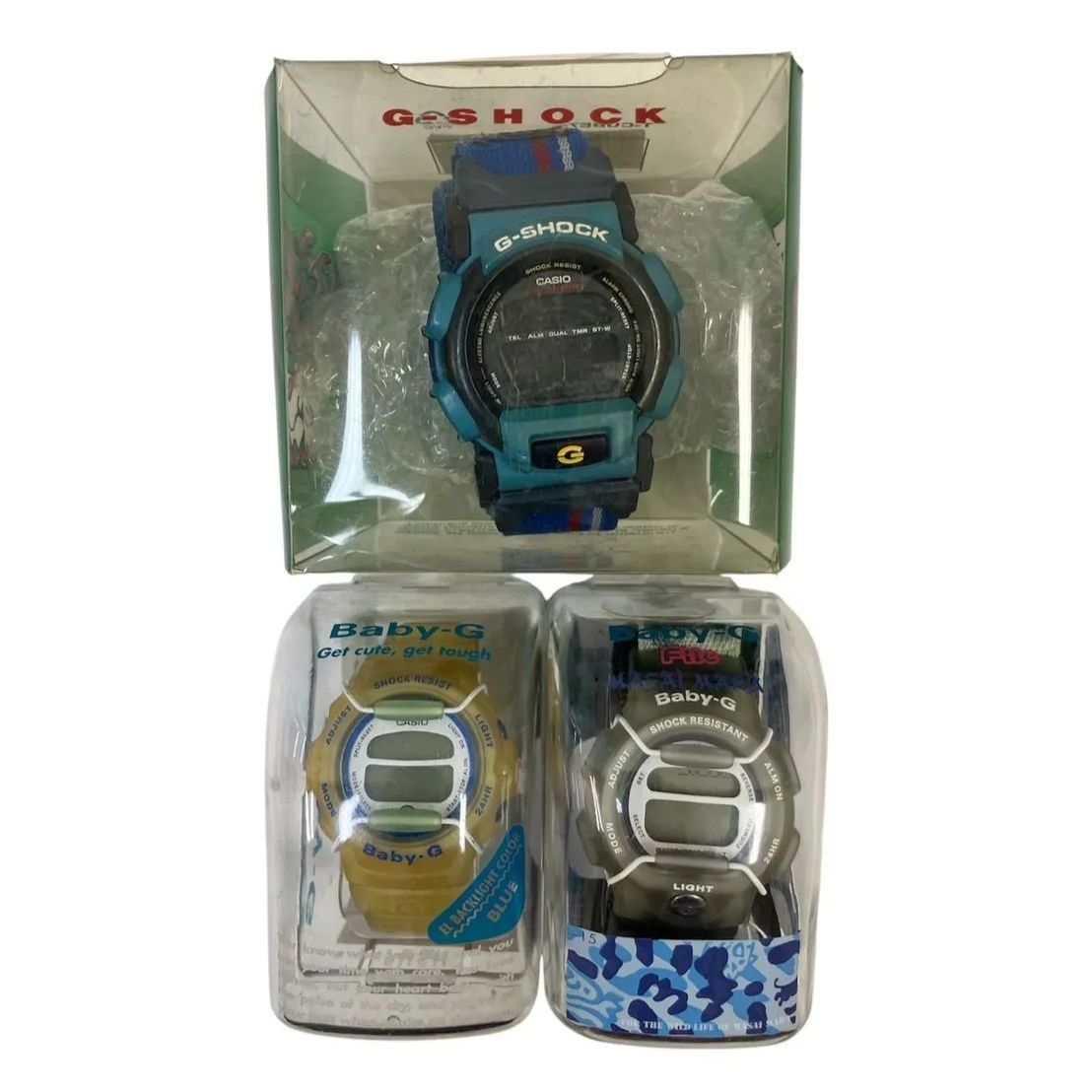 CASIO Baby-G他セット販売【ジャンク品】 お買得☆3本セット】CASIO BABY-G / G-SHOCK カシオ腕時計 G