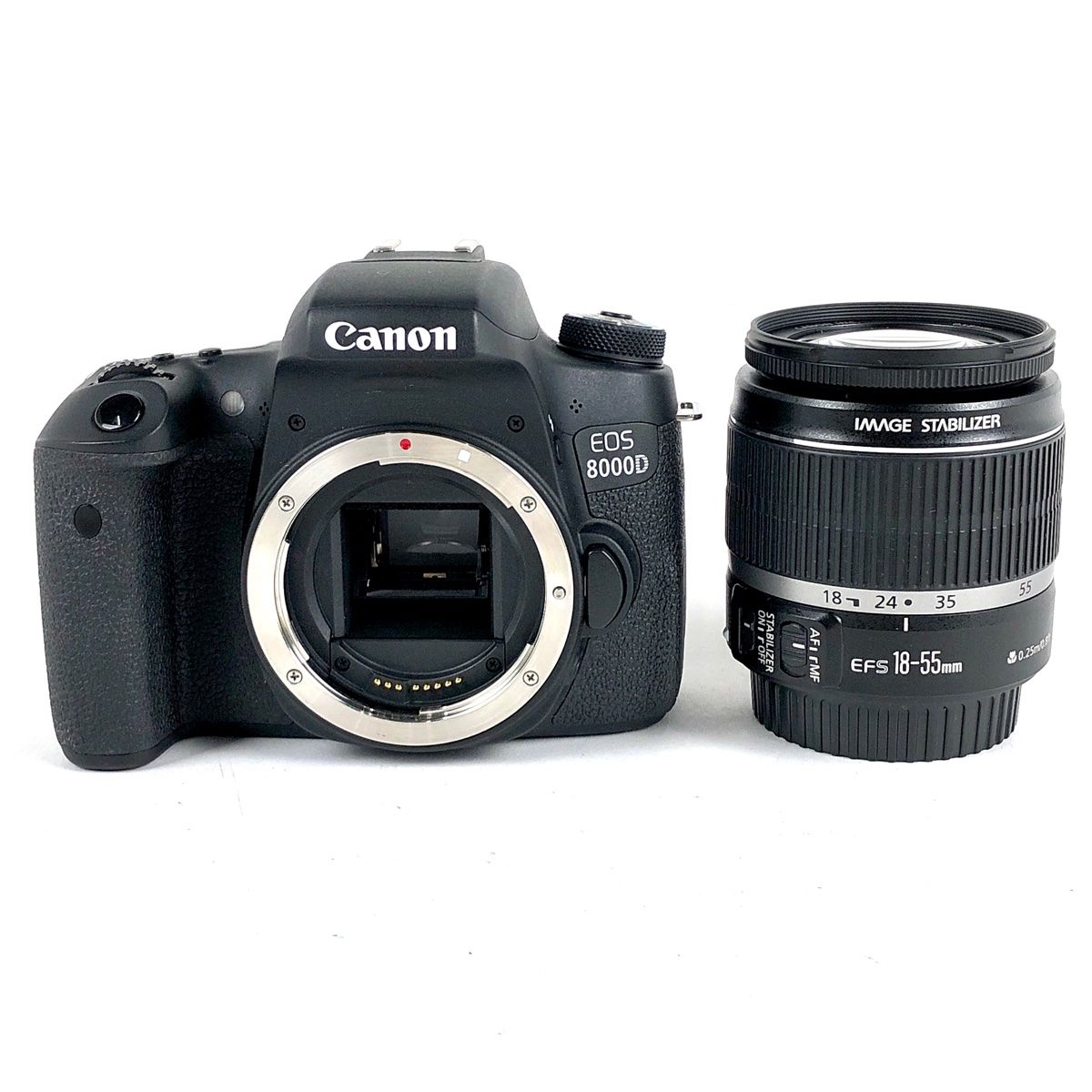 キヤノン Canon EOS 8000D + EFS 18-55mm F3.5-5.6 IS デジタル 一眼