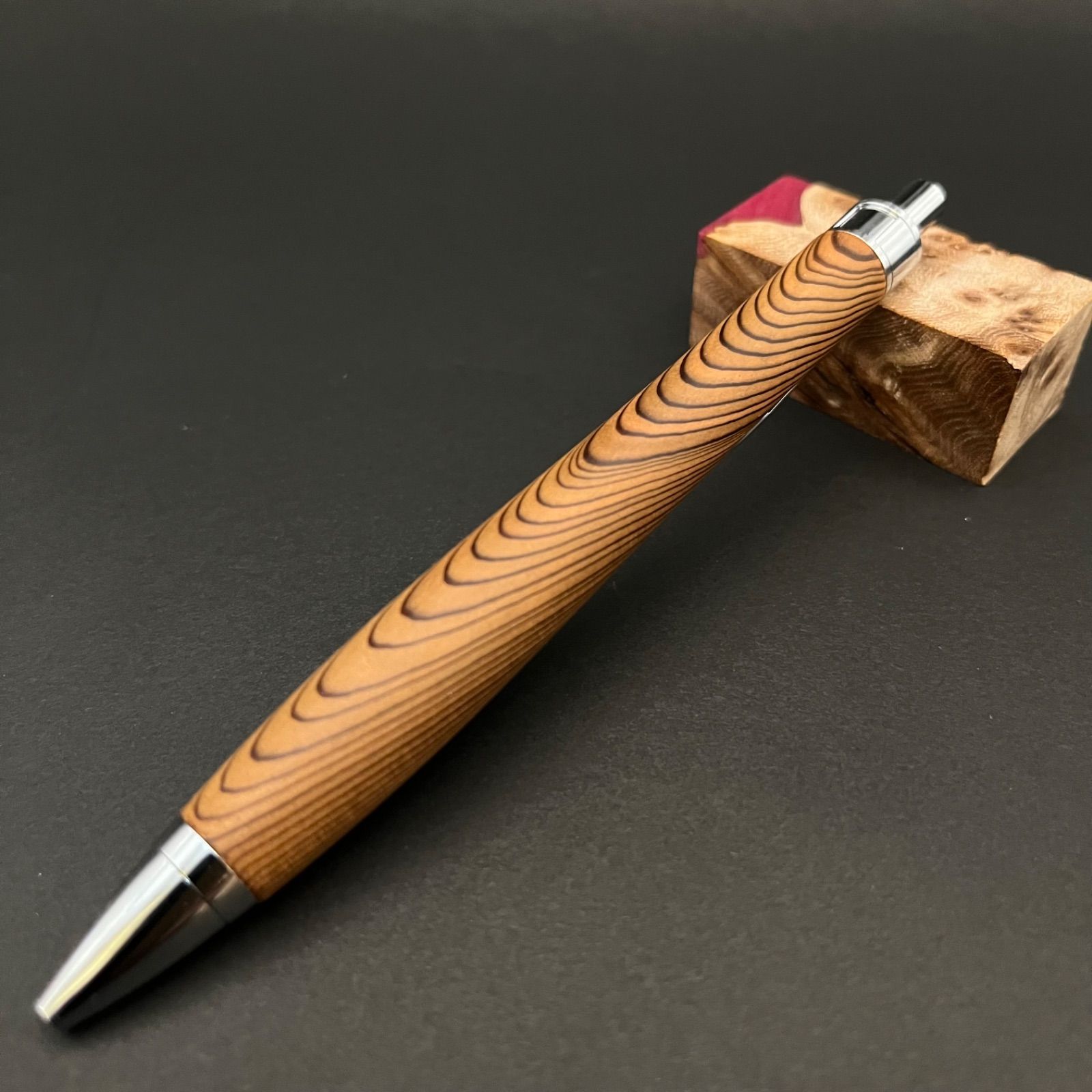 こぶた工房 杉油杢 シャーペン ゴールド 0.5 こぶた工房 杉油杢