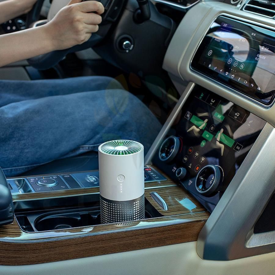 空気清浄機 小型 卓上 車 車載 花粉対策 畳 マイナスイオン発生器 家庭