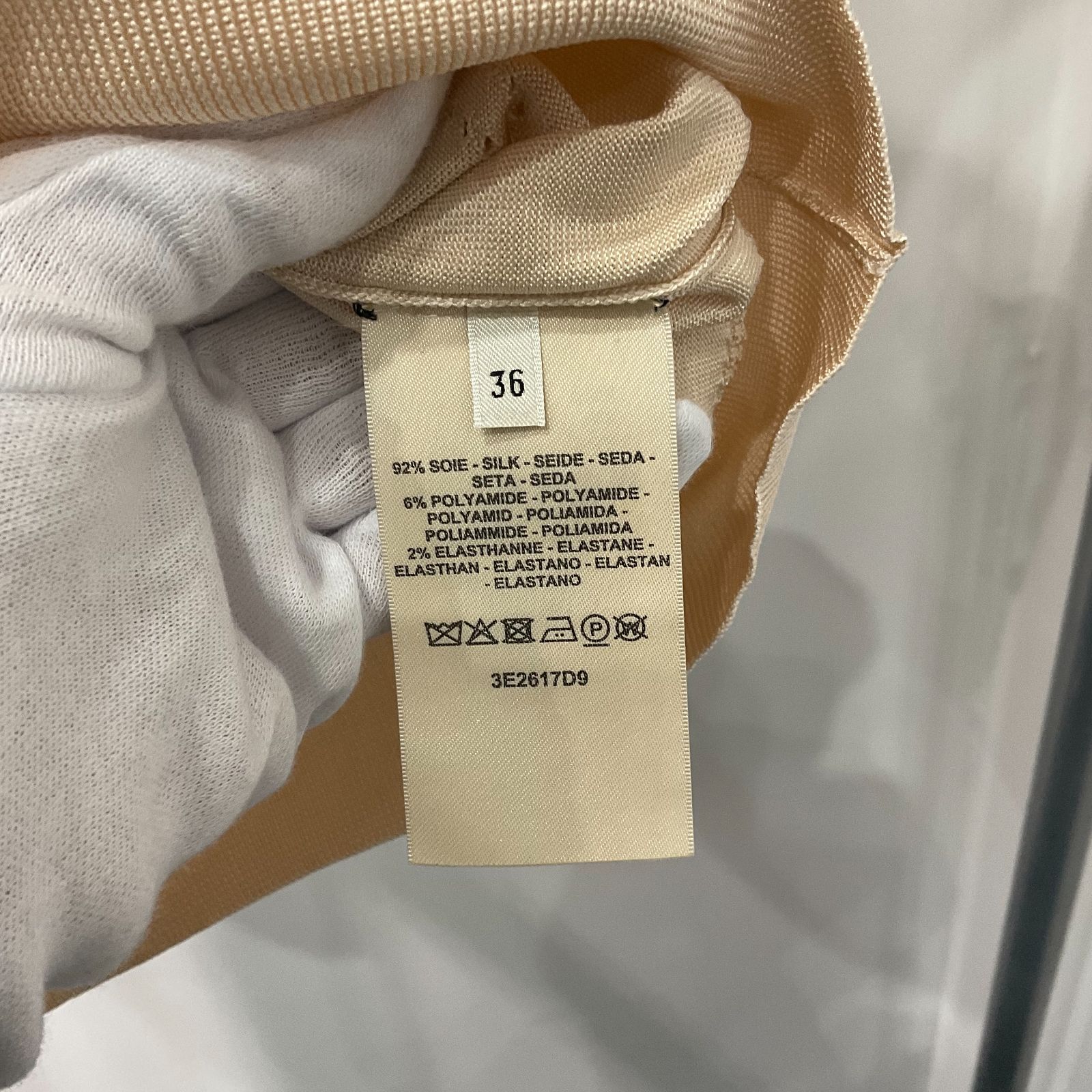  HERMES シルクノースリーブ ブリッドドゥガラ2025 SS ノースリーブ シャツ ブラウス