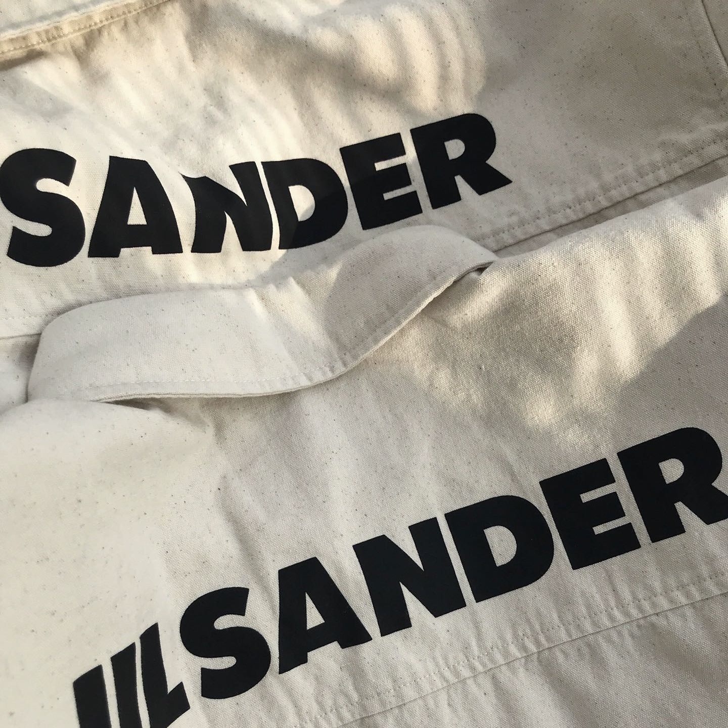 新品未使用品　ジルサンダー JIL SANDER シャツ 大きなシルエット  ベージュ 半袖 男女兼用