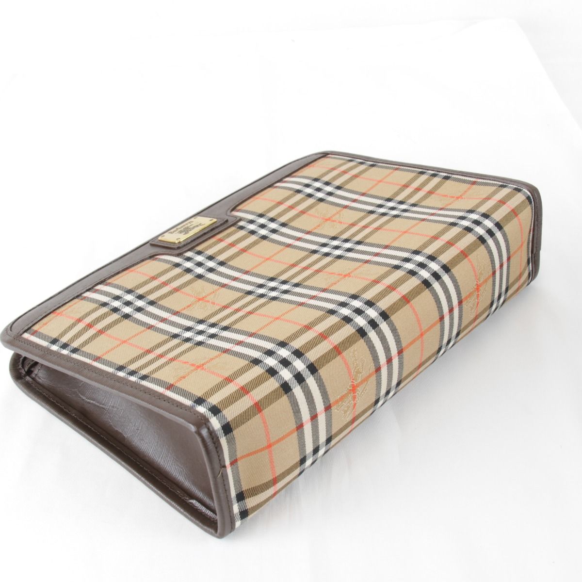 BURBERRY バーバリー ノバチェック クラッチバッグ セカンドバッグ