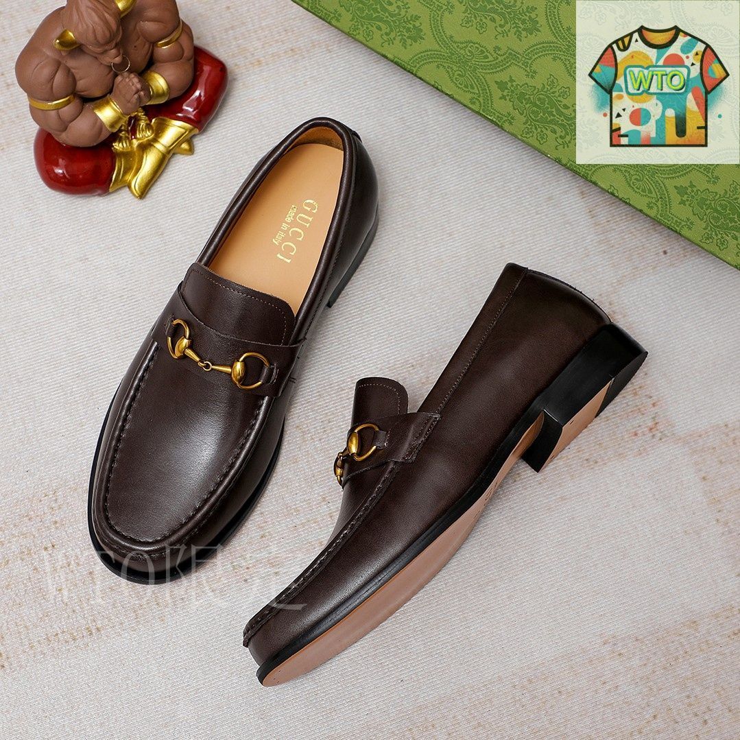 GUCCIグッチ ビジネス 革靴04-3 - メルカリ