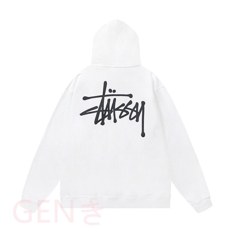 【人気商品・新品未使用】STUSSY ステューシー 24ss  クルーネック フーディ パーカー リラックスフィット男女兼用 パーカー R994