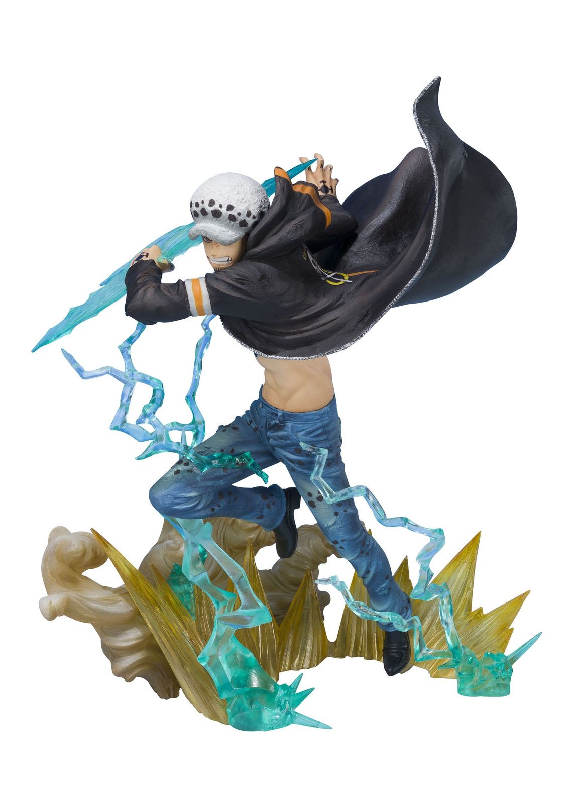 フィギュアーツZERO ONE PIECE トラファルガー・ロー-ガンマナイフ- 約175mm ABSu0026PVC製 塗装済み完成品フィギュア 