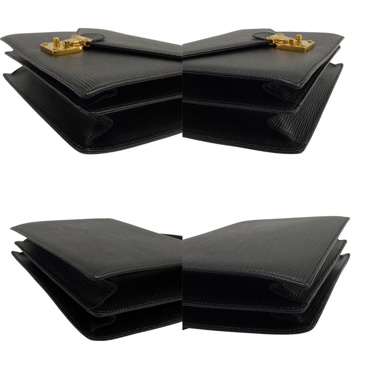 未使用保管品 希少品 保存袋付き FENDI フェンディ ロゴ 金具 エピ 