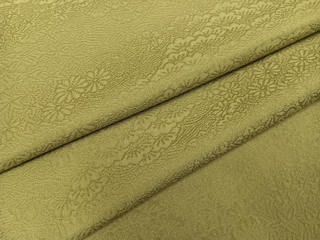 色無地 流水地模様 白梅鼠色 しつけ糸 K-5224 色無地 - 銀座きもの青木