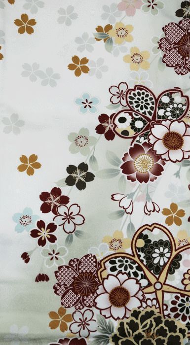 洗える振袖・お仕立て上がり品「Ｈ・Ｌ（アッシュエル）ブランド」　絵羽柄　217 洗える振袖・お仕立て上がり品「H・L（アッシュエル）ブランド