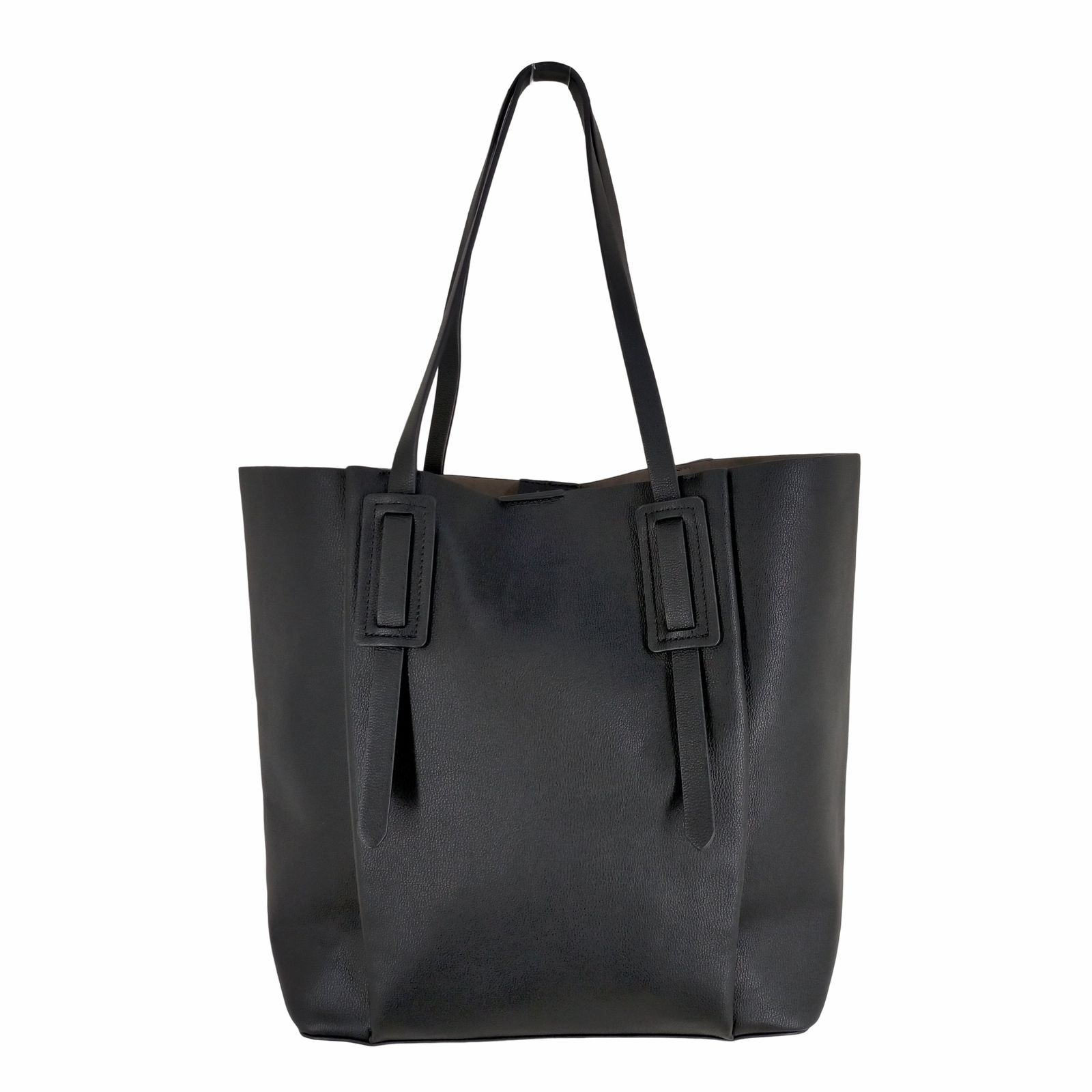 ザラ ZARA レザートートバッグ レディース 表記無 - メルカリ