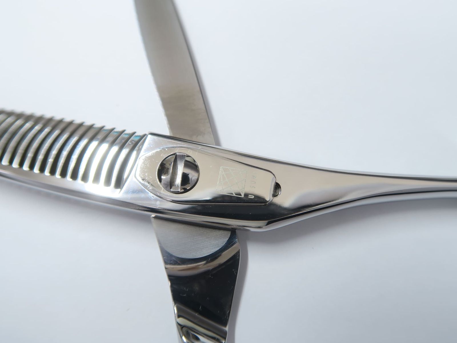 UTSUMI】内海 メガネハンドル スキバサミ AT30