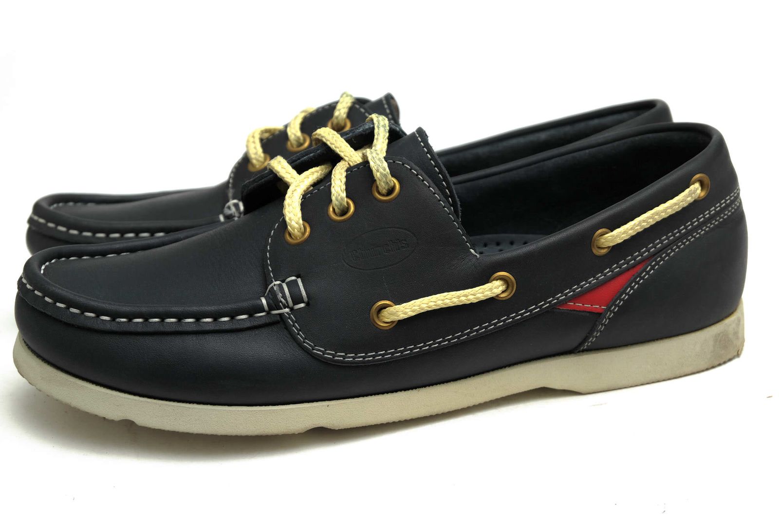 チャーチ Church s シューズ デッキシューズ 靴 メンズ 男性 男性用レザー 革 本革 ネイビー 紺 ANTIGUA MARINE スリッポン Vibramソール